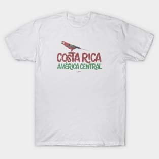 Costa Rica, Scarlet Macaw T-Shirt